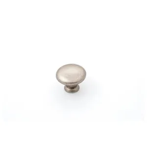 Shaker 30mm Plain Knob, Pewter by Castella, a Cabinet Hardware for sale on Style Sourcebook