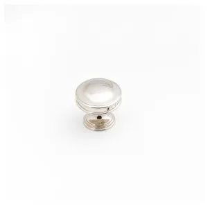 Decade 35mm Dome Knob, Polished Nickel by Castella, a Cabinet Hardware for sale on Style Sourcebook