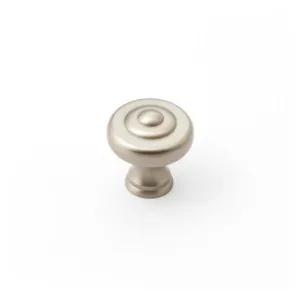 Decade 32mm Fluted Knob, Dull Brushed Nickel by Castella, a Cabinet Hardware for sale on Style Sourcebook