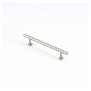 Strand 128mm Solid Brass Handle, Dull Brushed Nickel by Castella, a Cabinet Hardware for sale on Style Sourcebook