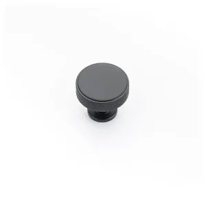 Grove 35mm Knob, Matt Black by Castella, a Cabinet Hardware for sale on Style Sourcebook