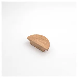 Tullah 90mm Semi-Circle Hydrowood Handle, Tasmanian Oak by Castella, a Cabinet Hardware for sale on Style Sourcebook