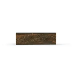 Cast 96mm Square Cup Pull, Light Bronze by Castella, a Door Hardware for sale on Style Sourcebook