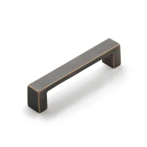 Cast 128mm D-Pull Handle, Dark Bronze by Castella, a Cabinet Hardware for sale on Style Sourcebook