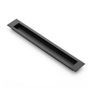 Slate 250mm Recessed Pull, Matt Black by Castella, a Door Hardware for sale on Style Sourcebook