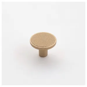 Monaco 30mm Round Knob, Matt Gold by Castella, a Cabinet Hardware for sale on Style Sourcebook