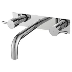 Isabella Wall Basin Set, Chrome by Fienza, a Bathroom Taps & Mixers for sale on Style Sourcebook