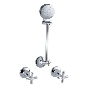 Houston Shower Set, Chrome by Fienza, a Shower Heads & Mixers for sale on Style Sourcebook