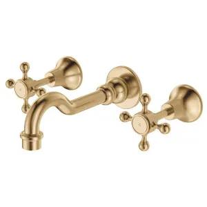 Lillian Wall Set, Urban Brass by Fienza, a Bathroom Taps & Mixers for sale on Style Sourcebook