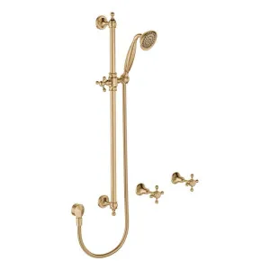 Lillian Rail Shower Set, Urban Brass by Fienza, a Shower Heads & Mixers for sale on Style Sourcebook