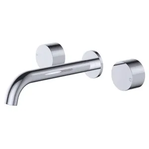 Kaya Wall Tap Set, Chrome by Fienza, a Bathroom Taps & Mixers for sale on Style Sourcebook