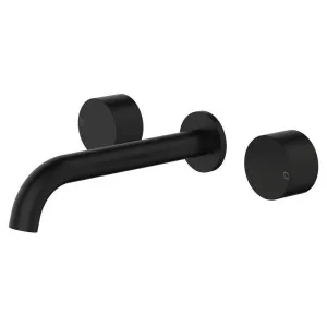 Kaya Wall Tap Set, Matte Black by Fienza, a Bathroom Taps & Mixers for sale on Style Sourcebook