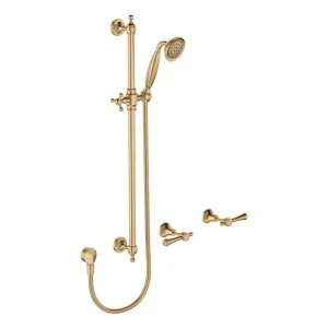 Lillian Lever Rail Shower Set, Urban Brass by Fienza, a Shower Heads & Mixers for sale on Style Sourcebook