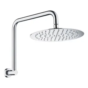 Kaya Gooseneck Shower Arm Set, Chrome by Fienza, a Shower Heads & Mixers for sale on Style Sourcebook