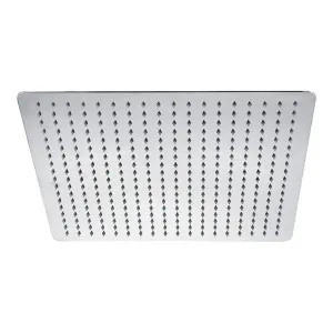 Slice Square Shower Head, 400mm, Chrome by Fienza, a Shower Heads & Mixers for sale on Style Sourcebook