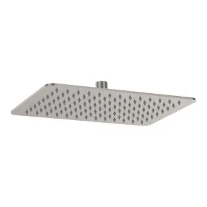 Koko Rectangular Shower Head, Brushed Nickel by Fienza, a Shower Heads & Mixers for sale on Style Sourcebook