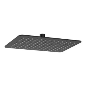 Koko Rectangular Shower Head, Matte Black by Fienza, a Shower Heads & Mixers for sale on Style Sourcebook