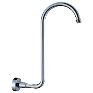 Round Fixed Swan-Neck Arm, Chrome by Fienza, a Shower Heads & Mixers for sale on Style Sourcebook