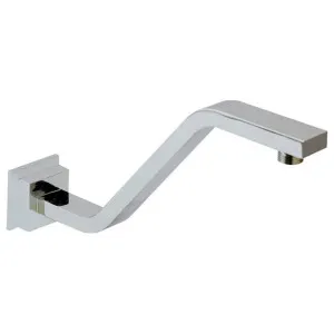 Square Fixed Upswept Arm, Chrome by Fienza, a Shower Heads & Mixers for sale on Style Sourcebook