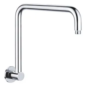 Round Fixed Gooseneck Shower Arm, Chrome by Fienza, a Shower Heads & Mixers for sale on Style Sourcebook