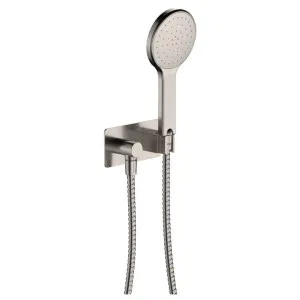 Kaya Hand Shower, Rectangular Plate, Brushed Nickel by Fienza, a Shower Heads & Mixers for sale on Style Sourcebook