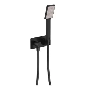 Koko Hand Shower, Soft Square Plate, Matte Black by Fienza, a Shower Heads & Mixers for sale on Style Sourcebook