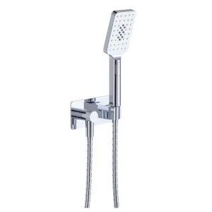 Tono Hand Shower, Soft Square Plate, Chrome by Fienza, a Shower Heads & Mixers for sale on Style Sourcebook