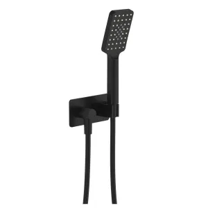 Tono Hand Shower, Soft Square Plate, Matte Black by Fienza, a Shower Heads & Mixers for sale on Style Sourcebook