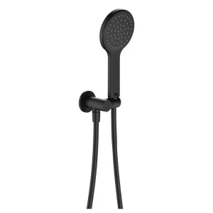 Kaya Hand Shower, Round Plate, Matte Black by Fienza, a Shower Heads & Mixers for sale on Style Sourcebook