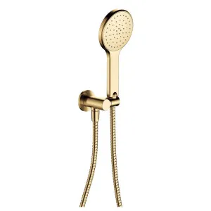 Kaya Hand Shower, Round Plate, Urban Brass by Fienza, a Shower Heads & Mixers for sale on Style Sourcebook