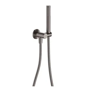 Isabella Hand Shower, Round Plate, Gun Metal by Fienza, a Shower Heads & Mixers for sale on Style Sourcebook
