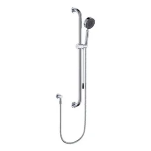 Stella Care Rail Shower with Push/Pull Slider, Chrome by Fienza, a Shower Heads & Mixers for sale on Style Sourcebook
