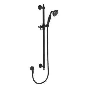 Lillian Rail Shower, Matte Black by Fienza, a Shower Heads & Mixers for sale on Style Sourcebook