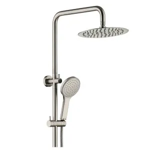 Kaya Twin Shower, Brushed Nickel by Fienza, a Shower Heads & Mixers for sale on Style Sourcebook