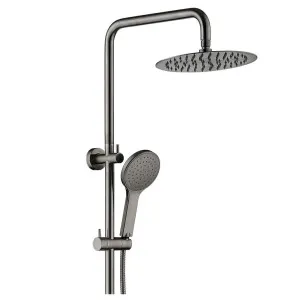 Kaya Twin Shower, Gun Metal by Fienza, a Shower Heads & Mixers for sale on Style Sourcebook