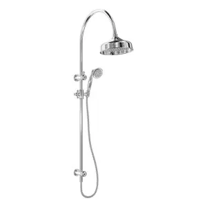 Lillian Twin Shower, Chrome by Fienza, a Shower Heads & Mixers for sale on Style Sourcebook