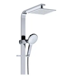 Lincoln Deluxe Twin Shower, Chrome by Fienza, a Shower Heads & Mixers for sale on Style Sourcebook