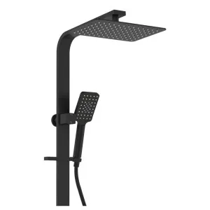 Tono Deluxe Twin Shower, Matte Black by Fienza, a Shower Heads & Mixers for sale on Style Sourcebook