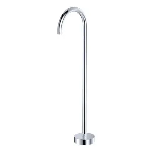 Kaya Gooseneck Floor Mounted Bath Outlet, Chrome by Fienza, a Bathroom Taps & Mixers for sale on Style Sourcebook