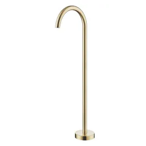 Kaya Gooseneck Floor Mounted Bath Outlet, Urban Brass by Fienza, a Bathroom Taps & Mixers for sale on Style Sourcebook