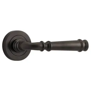 Verona Lever Round Rose, Signature Brass by Iver, a Door Hardware for sale on Style Sourcebook