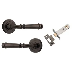 Verona Lever Round Rose Passage Kit Signature Brass by Iver, a Door Hardware for sale on Style Sourcebook