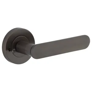 Bronte Lever Round Rose Privacy Kit (Inbuilt Privacy) Signature Brass by Iver, a Door Hardware for sale on Style Sourcebook