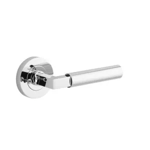 Berlin Lever Round Rose Privacy Kit (Inbuilt Privacy) Polished Chrome by Iver, a Door Hardware for sale on Style Sourcebook