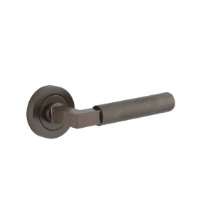 Brunswick Lever Signature Brass Round Rose by Iver, a Door Hardware for sale on Style Sourcebook