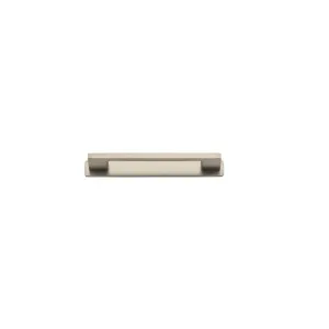 Cali Cabinet Pull With Backplate Satin Nickel Ctc 128Mm by Iver, a Cabinet Hardware for sale on Style Sourcebook