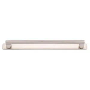 Baltimore Cabinet Pull with Backplate CTC256mm Satin Nickel by Iver, a Cabinet Hardware for sale on Style Sourcebook
