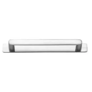 Osaka Cabinet Pull with Backplate CTC160mm Brushed Chrome by Iver, a Cabinet Hardware for sale on Style Sourcebook