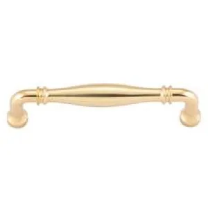Sarlat 144mm CTC 128mm Cabinet Pull, Polished Brass by Iver, a Cabinet Hardware for sale on Style Sourcebook