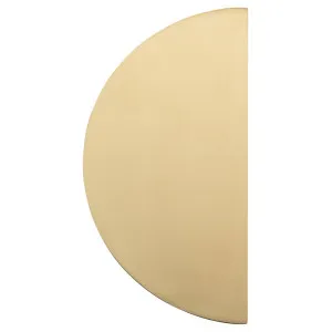 Osaka Large Half Moon Pull Brushed Brass by Iver, a Cabinet Hardware for sale on Style Sourcebook